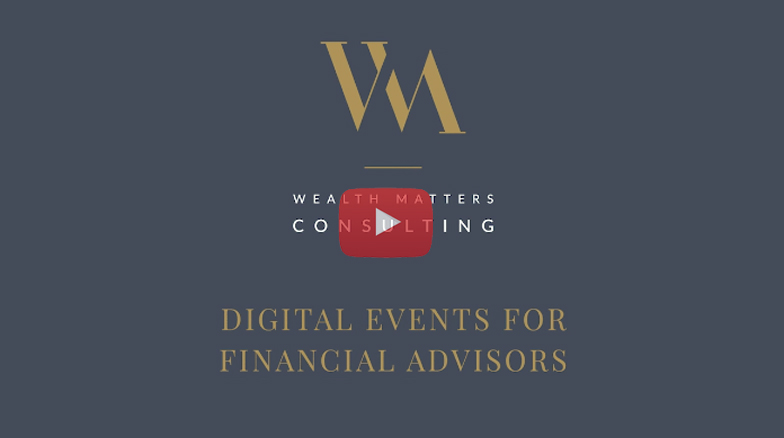 How to host digital events for financial advisors